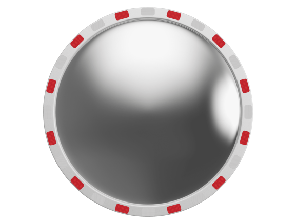 Зеркало уличное сферическое светоотражающее 800 мм - фото 2 - id-p226654828