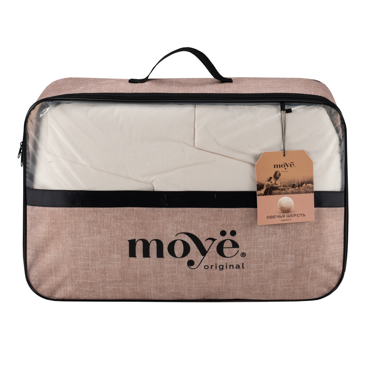 Одеяло Moye original Овечья шерсть 50% 140х205см