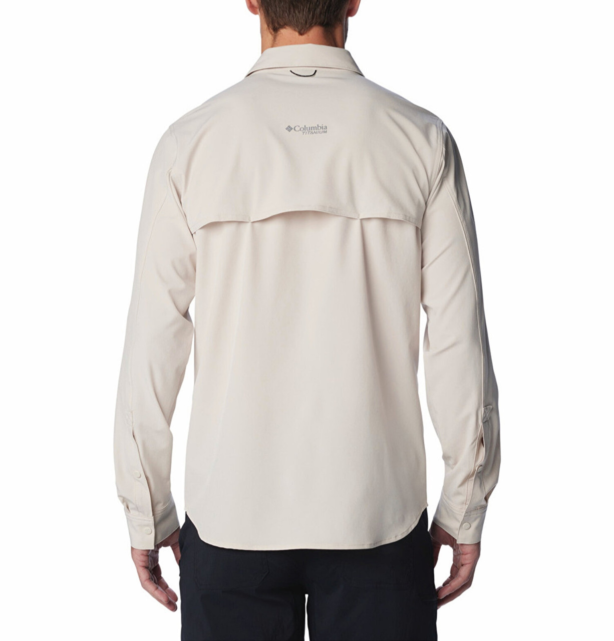 Рубашка мужская Columbia Summit Valley Woven Long Sleeve Shirt песочный 2072011-278 - фото 2 - id-p226306336