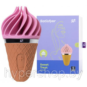 Вращающийся стимулятор Satisfyer Sweet Treat розовый