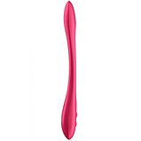 Многофункциональный вибратор для пар с гибкой основой Satisfyer Elastic Joy Red, фото 6