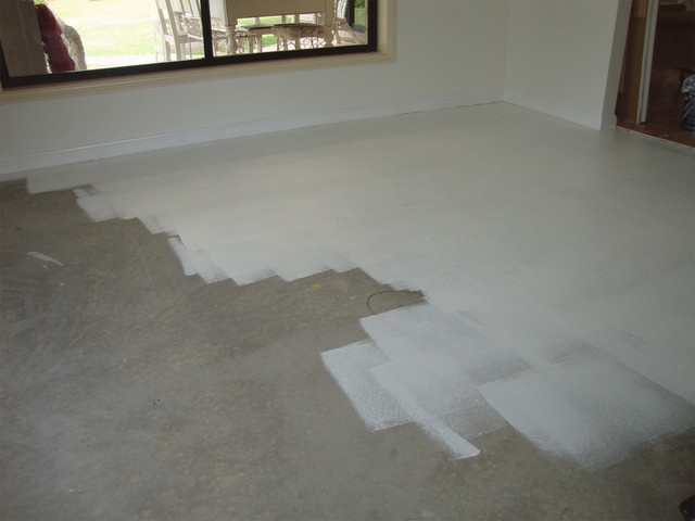 краска белого цвета для бетонных полов