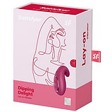 Клиторальный вибростимулятор Satisfyer Dipping Delight розовый, фото 6