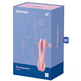 Вибростимулятор клитора и половых губ Satisfyer Threesome 1 Pink, фото 6