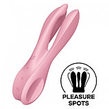 Вибростимулятор клитора и половых губ Satisfyer Threesome 1 Pink, фото 2