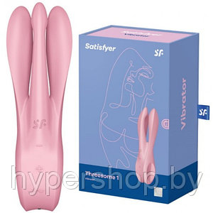 Вибростимулятор клитора и половых губ Satisfyer Threesome 1 Pink