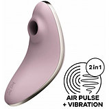 Вакуумно-волновой стимулятор клитора с вибрацией Satisfyer Vulva Lover 1 фиолетовый, фото 2