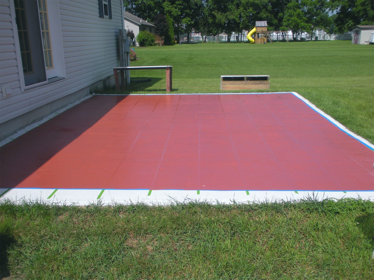 Краска эмаль акриловая для бетонного пола - красно-коричневая Farbitex (Фарбитекс) по 3, 5, 10, 20 кг. - фото 5 - id-p226698263