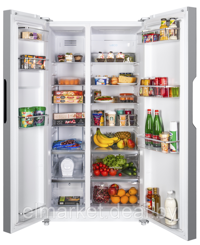 Холодильник-морозильник Maunfeld MFF177NFW - фото 1 - id-p226698330
