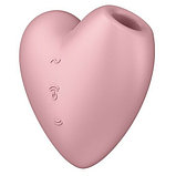 Вакуумно-волновой стимулятор с вибрацией Satisfyer Cutie Heart, фото 4