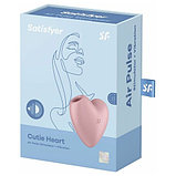 Вакуумно-волновой стимулятор с вибрацией Satisfyer Cutie Heart, фото 6