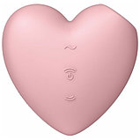 Вакуумно-волновой стимулятор с вибрацией Satisfyer Cutie Heart, фото 3