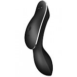 Вакуумный вибростимулятор для клитора и точки G Satisfyer Curvy Trinity 2 черный, фото 6