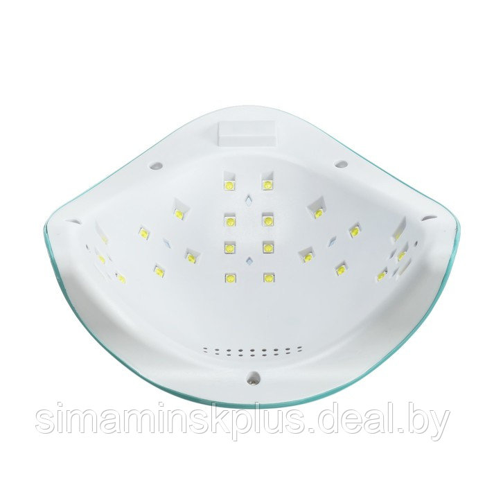 Лампа для гель-лака JessNail SUN 5, UV/LED, 48 Вт, таймер 10/30/60 сек, цвет мятный - фото 5 - id-p226699086