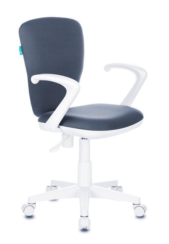 Кресло детское Бюрократ KD-W10AXSN серый 26-25 крестовина пластик пластик белый - фото 1 - id-p226699626