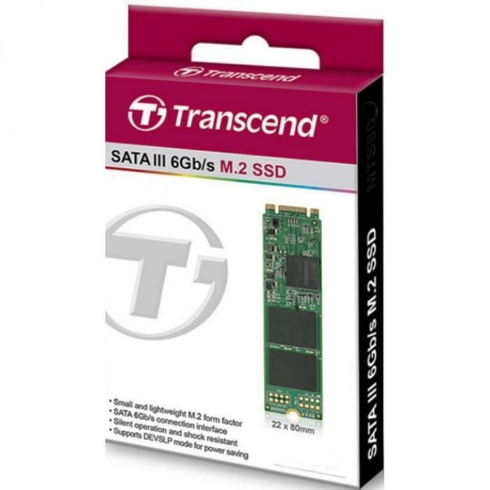 Накопитель SSD 240 Gb M.2 2280 B&M 6Gb/s Transcend MTS820S TS240GMTS820S 3D TLC - фото 1 - id-p226699758