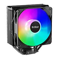 Охладитель PCCooler Paladin EX400S (4пин, 1700/1200/115x/AM4/AM5, 28.6дБ, 400-1800 об/мин, Al+тепл.трубки)