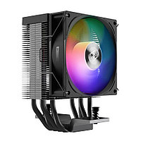 Охладитель PCCooler R400 ARGB BK (4пин 115x/1200/1700/18xx/AM4/AM5 18-30дБ 800-2200 об/мин Al+тепл.трубки)