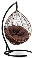 Подвесное кресло-кокон SEVILLA VERDE горячий шоколад кокон + шоколадная подушка