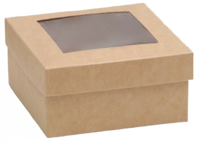 Коробка складная Sima-Land 10*10*5 см, крафт - фото 2 - id-p226700424