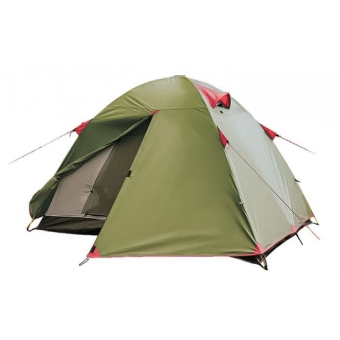 Палатка Lite Tourist 2, цвет зелёный - фото 1 - id-p226700661