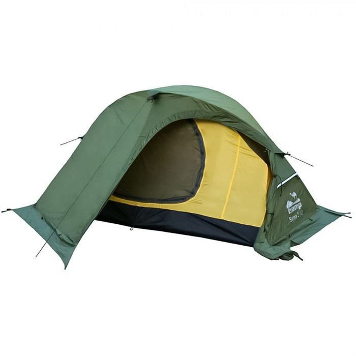 Палатка Sarma 2 (V2), цвет зелёный - фото 1 - id-p226700663