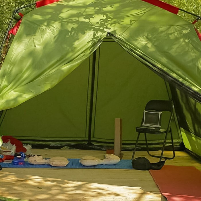 Палатка Lite Bungalow, цвет зелёный - фото 9 - id-p226700664