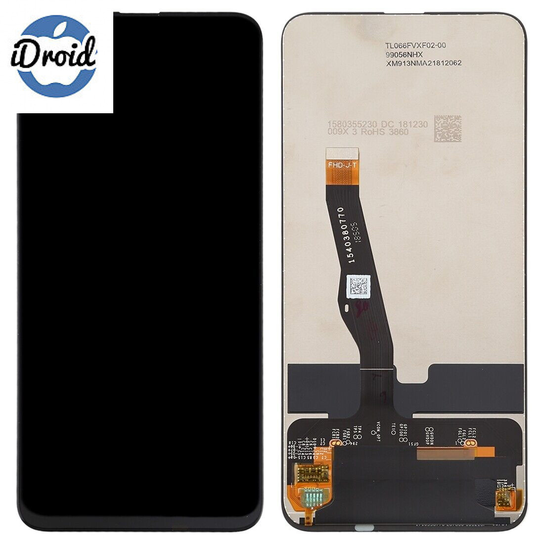 Дисплей (экран) Huawei P Smart Z (STK-L21) с тачскрином, черного цвета - фото 1 - id-p226700886