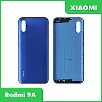 Задняя крышка корпуса для Xiaomi Redmi 9A, синяя