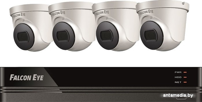 Гибридный видеорегистратор Falcon Eye FE-104MHD KIT Дом SMART - фото 1 - id-p226701334