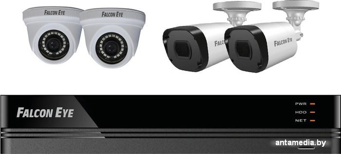 Гибридный видеорегистратор Falcon Eye FE-104MHD KIT Офис SMART - фото 1 - id-p226701335