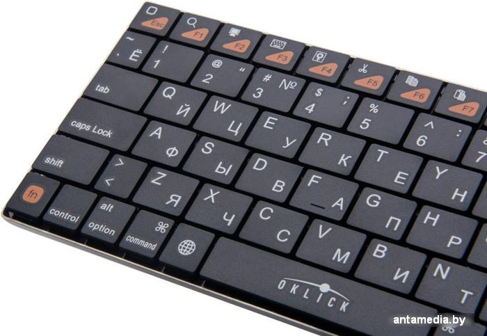 Клавиатура Oklick 840S Wireless Bluetooth Keyboard - фото 4 - id-p226701342