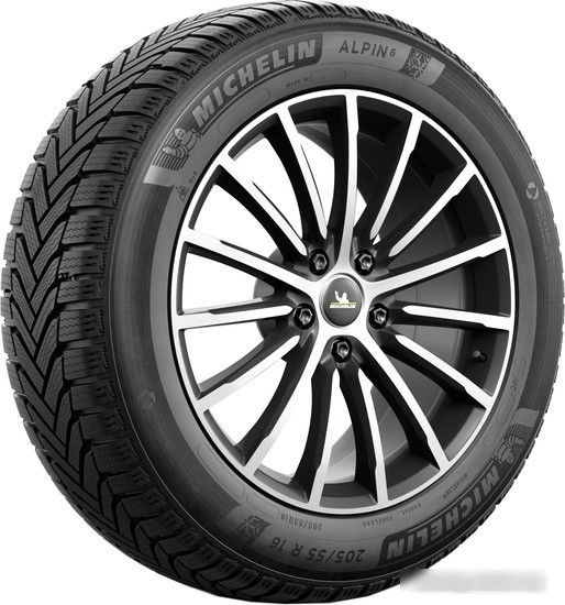 Зимние шины Michelin Alpin 6 205/60R17 93H - фото 1 - id-p226702332