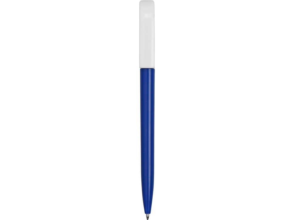 Ручка пластиковая шариковая Миллениум Color BRL, синий/белый - фото 2 - id-p226702874