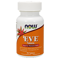 Витамины EVE WOMAN'S MULTI VIT NOW Foods, 90 таб.