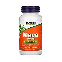 Мака MACA 500мг NOW Foods, 100 веган.капс.