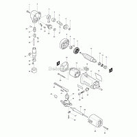 Ротор в сборе 220В для JN1601, MAKITA (517513-9) (оригинал)