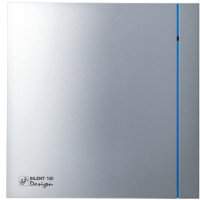 Вентилятор накладной Soler&Palau Silent-100 CHZ Silver Design-3C / 5210603600