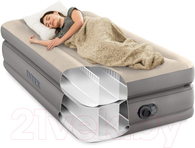 Надувная кровать Intex Prime Comfort Elevated 64162 - фото 5 - id-p222908921