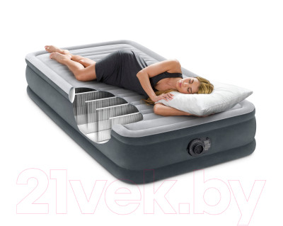 Надувная кровать Intex Twin Dura-Beam Comfort-Plush 67766NP - фото 7 - id-p223142939