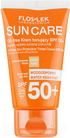 Крем солнцезащитный Floslek Laboratorium Sun Care Oil-free Sun Protection Tinted Cream SPF50