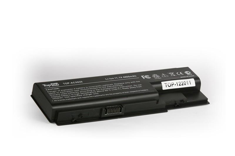 Батарея для ноутбука TopON TOP-AC5920 11.1V 4400mAh литиево-ионная - фото 1 - id-p226715439