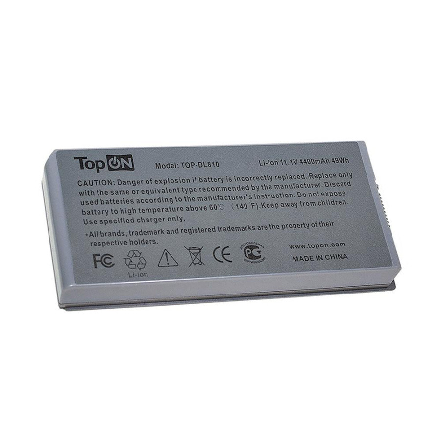 Батарея для ноутбука TopON TOP-DL810 11.1V 4400mAh литиево-ионная - фото 1 - id-p226715473