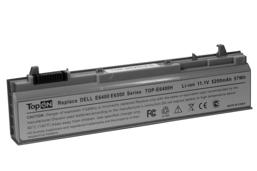 Батарея для ноутбука TopON TOP-E6400 11.1V 4400mAh литиево-ионная - фото 1 - id-p226715477