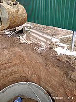 Монтаж бетонных колец для септика., фото 3