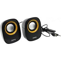 Колонки Dialog Colibri AC-06UP BLACK {акустические колонки 2.0, 6W RMS, питание от USB}