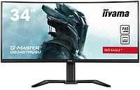 Монитор LCD 34" VA LED, матовый, 3440 x 1440, 550 cd/m, 0,4ms, HDMI, DisplayPort, Speakers, USB-HUB 4x 3.0