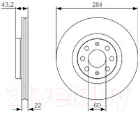 Тормозной диск Bosch 0986479S91