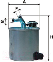 Топливный фильтр Filtron PP857/6