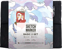 Набор маркеров Sketchmarker Basic 2 / 36bas2